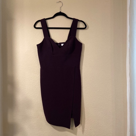 Amanda Uprichard Dresses Medium Black Cherry Dress Poshmark